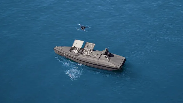Apache Gun System Proves Precision in Desert Combat Test Against Target Drone Targets