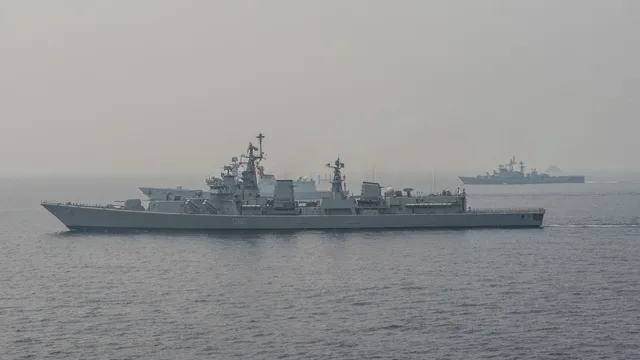 Indian Navy's INS Mysore Embarks on Bilateral Maritime Exercise with Malaysia
