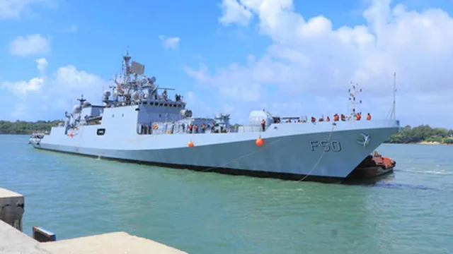 Strengthening Ties: INS Ranvijay's Port Call in Oman